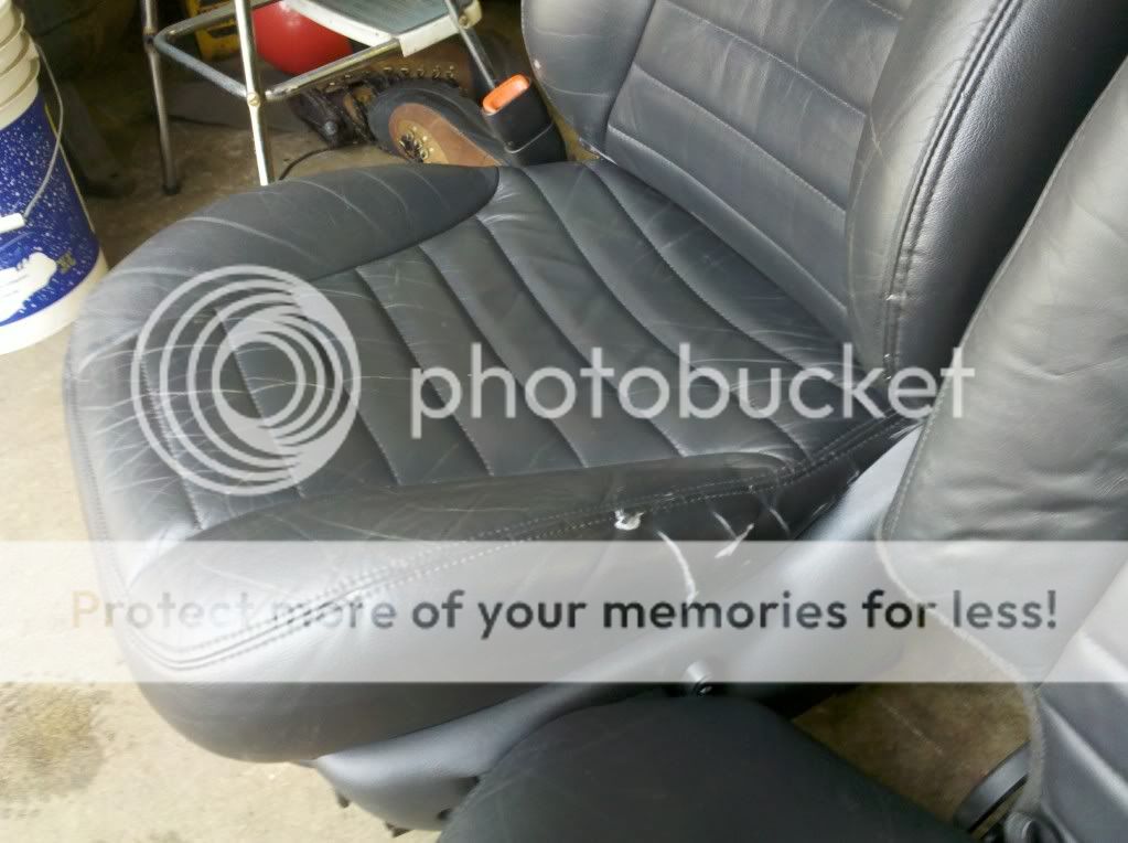 WTT Black Leather ZJ seats ready to bolt into xj for 97+ cloth seats