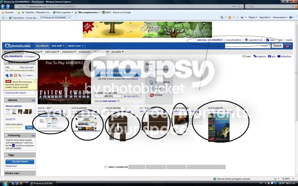 [TodoMarino.com] Como colgar fotos y ...
