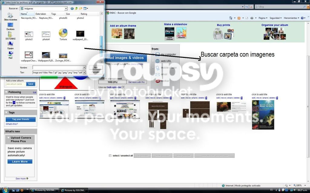 [TodoMarino.com] Como colgar fotos y ...