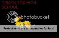 Demon Fox High School banner