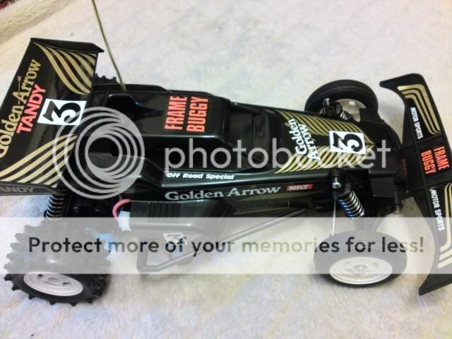 golden arrow rc car